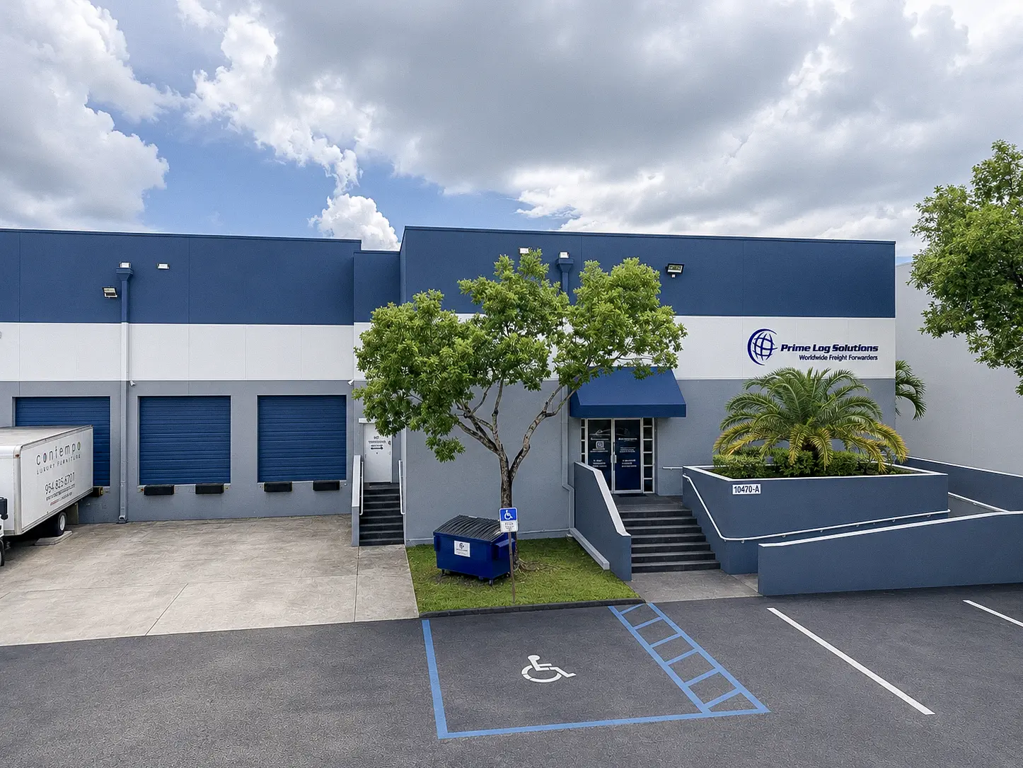 Prime Log Solutions facility in Doral, Florida